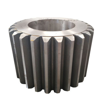 CNC Machine Alloy Steel Angular Straight Steel Spur Gear Big Chain Wheel