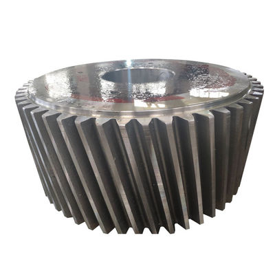 Machine Spare Part Spur ZG35CrMo AISI 4140 Steel Spur Helical Gear